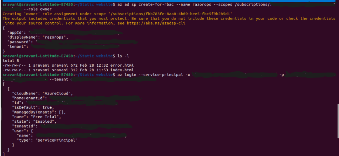 how-to-create-service-principal-in-azure-cli